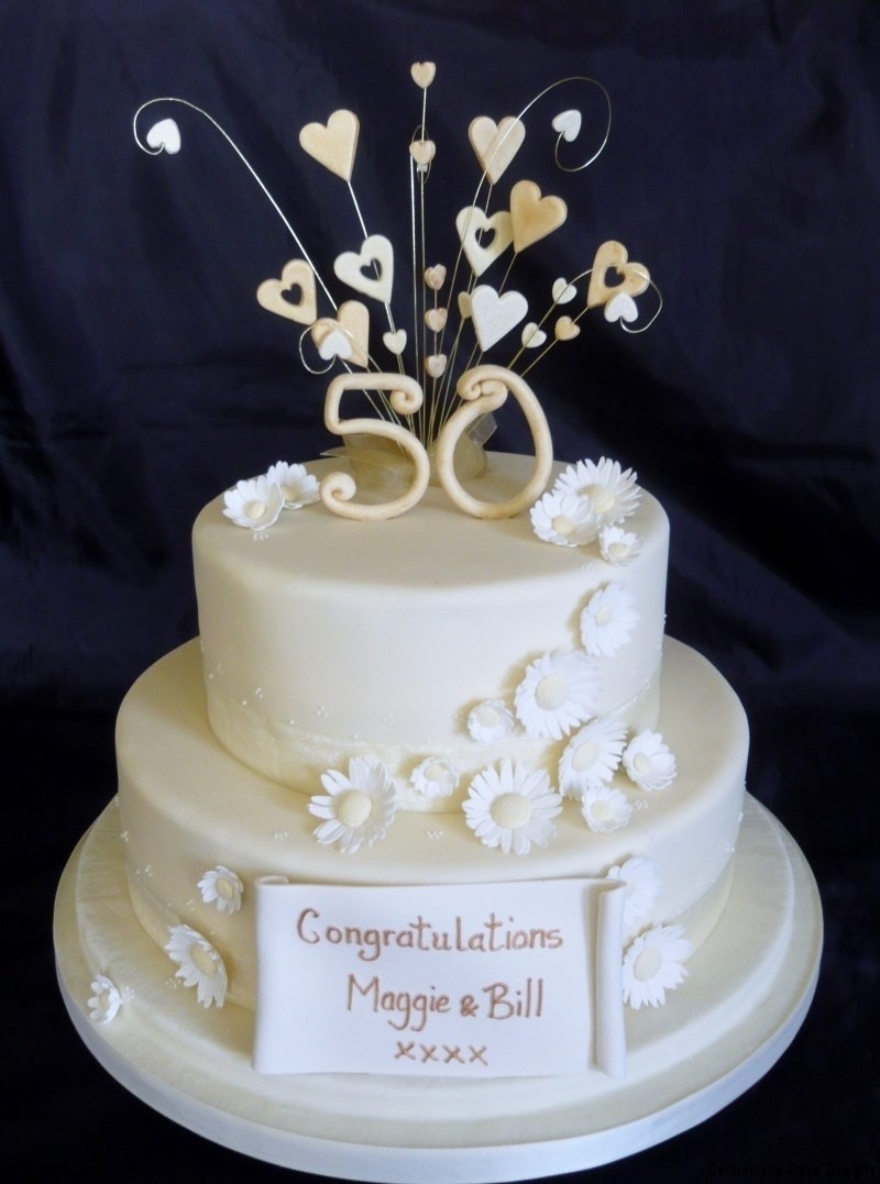 Anniversary Cakes - From £60.00 - Centrepiece Cake Designs Isle of Wight