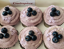 Blueberry-cupcakes