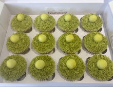 Tennis-cupcakes