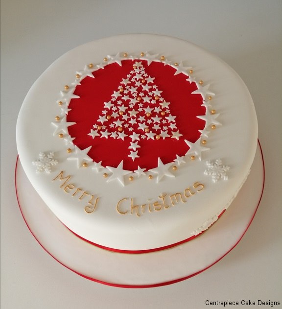 Christmas Cakes - From £60.00 - Centrepiece Cake Designs Isle of Wight