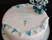 Engagement-cake