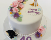 cats-floral-birthday-cake