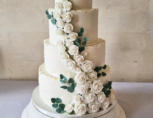 Four-tier-elegent-floral-cascading
